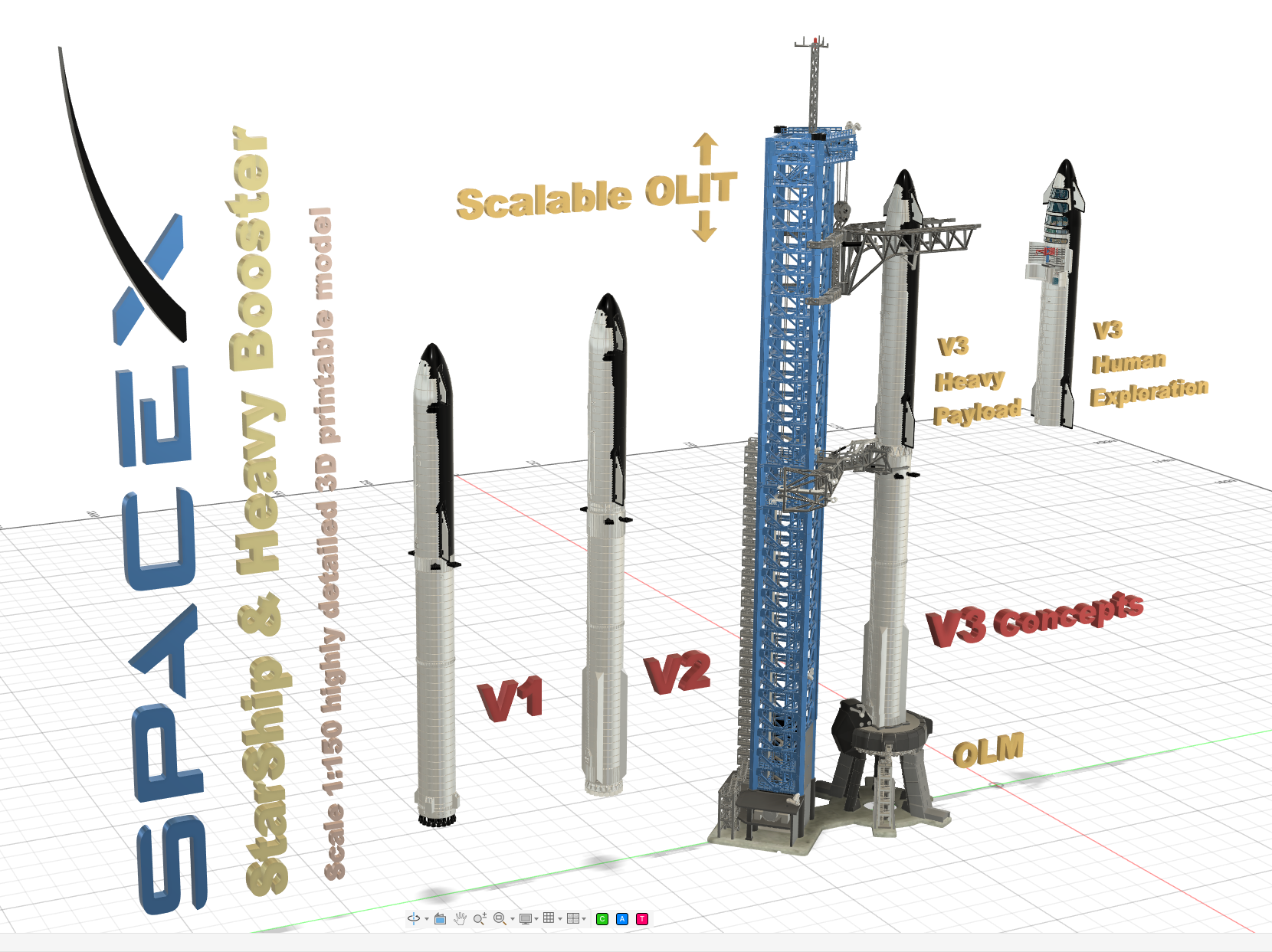 Spaxex Starship & Heavy Booster